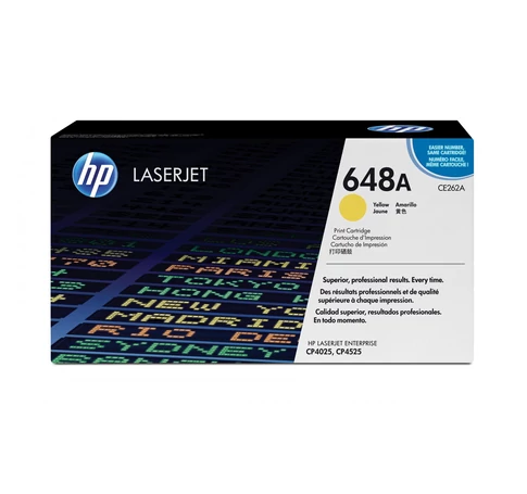 HP 648A Yellow Original LaserJet Toner Cartridge