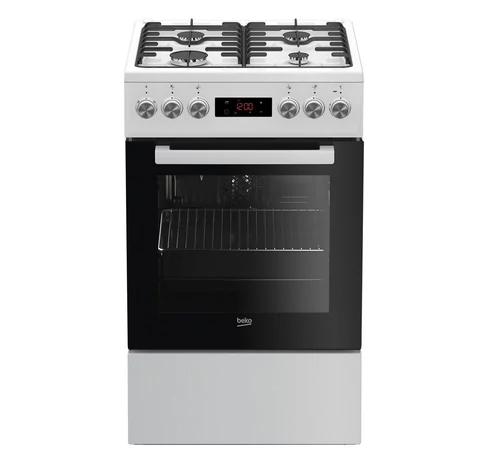 Beko FSE52320DWD cooker Freestanding cooker Gas White A