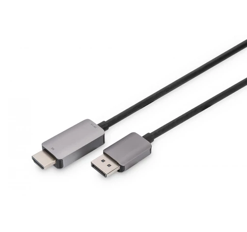Digitus DB-340305-018-S video átalakító kábel 1,8 M DisplayPort HDMI Fekete