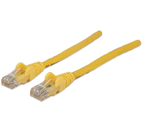 Intellinet Cat6 UTP, 1m hálózati kábel Sárga U/UTP (UTP)