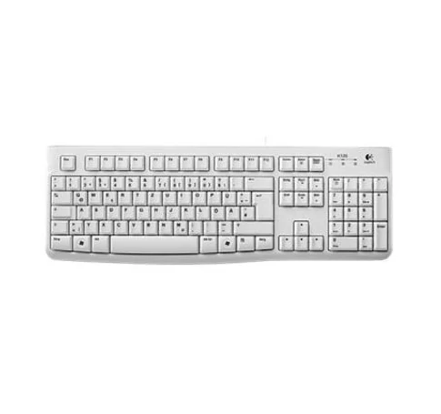 Logitech Keyboard K120 for Business billentyűzet Irodai USB QWERTZ Német Fehér