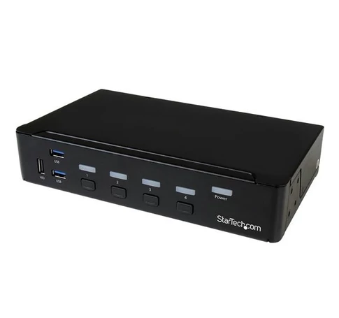 StarTech.com SV431DPU3A2 KVM kapcsoló Keretállvány Fekete