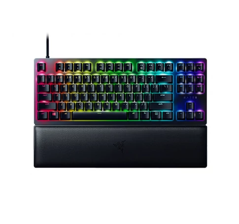 Razer Huntsman V2 Tenkeyless billentyűzet Játék USB QWERTY Amerikai angol Fekete