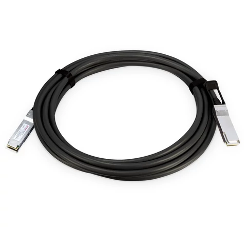 PLANET 100G QSFP28 Direct Attached hálózati kábel Fekete, Fémes 5 M