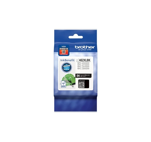 Brother LC462XLBK tintapatron 1 db Nagy (XL) kapacitású Fekete