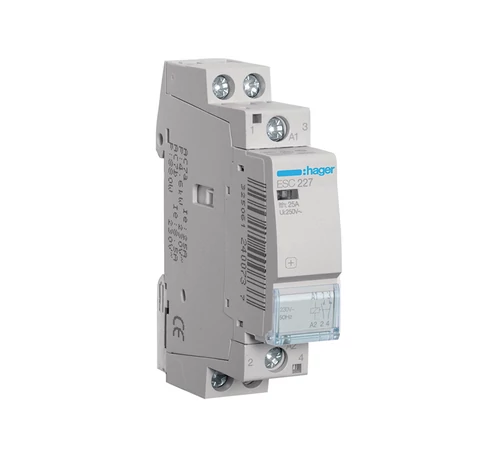 Kontaktor 230VAC 1NO+1NC 25A AC-7ab