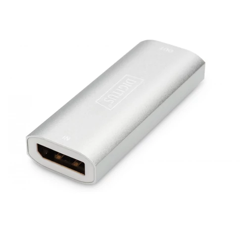 Digitus DS-55524 audió/videó jeltovábbító AV jelismétlő Ezüst