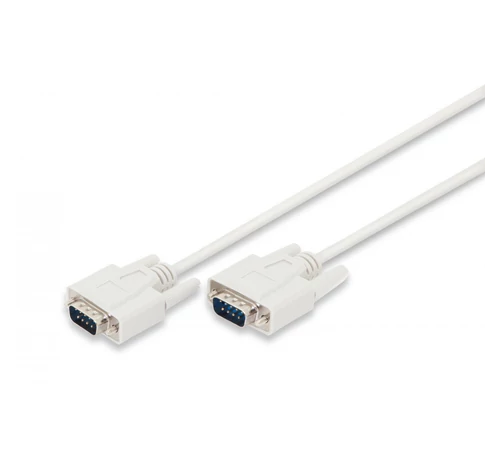 Digitus AK-610107-020-E soros kábel Bézs 2 M DSUB, 9-pin
