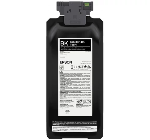 Epson SJIC48P-BK tintapatron 1 db Eredeti Fekete