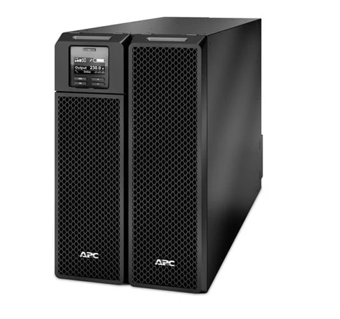 APC SRT8KXLI Smart-UPS On-Line 8kVA Torony Hosszabb Üzemidővel és Hálózati Kártyával