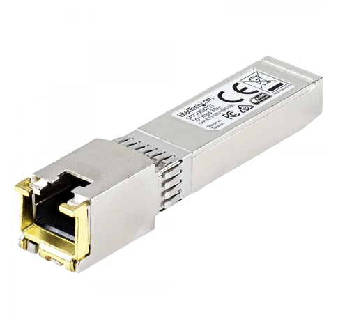 StarTech.com SFP10GBTST halózati adó-vevő modul Réz 10000 Mbit/s SFP+