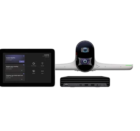 POLY 7230-87720-101 videokonferencia rendszer 15 személy(ek) Ethernet/LAN csatlakozás Csoportos videokonferencia rendszer