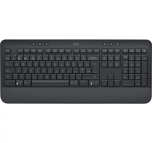 Logitech 920-010918 billentyűzet Irodai Bluetooth QWERTY Brit angol Grafit