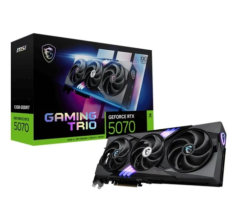 MSI GeForce RTX 5070 GAMING TRIO OC 12GB DLSS 4