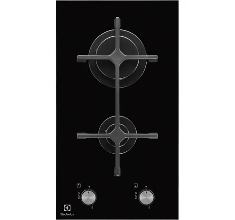 Electrolux EGC3322NVK Black Built-in Gas 2 zone(s)