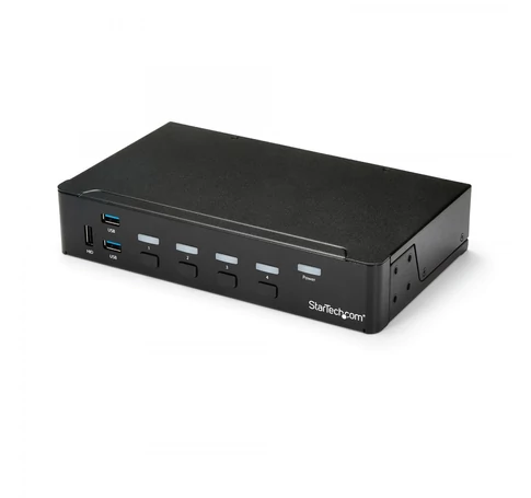StarTech.com SV431HDU3A2 KVM kapcsoló Keretállvány Fekete