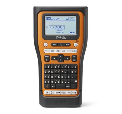 Brother PT-E560BTVP professzionális címkenyomtató Bluetooth-szal, QWERTY