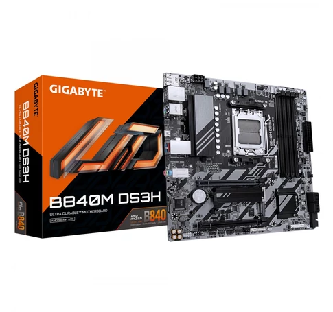 GIGABYTE B840M DS3H alaplap AMD B840 Socket AM5 Micro ATX