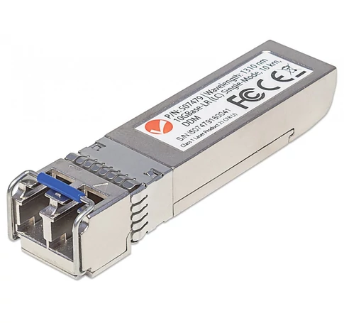 Intellinet 507479 halózati adó-vevő modul Száloptikai 11100 Mbit/s SFP+ 1310 nm