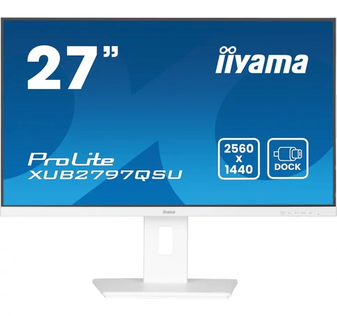 IIYAMA XUB2797QSU-W2 27inch 2560x1440 300cd/m2 1ms HDMI DP USB
