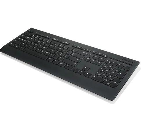 Lenovo 4X30H56854 billentyűzet Irodai Vezeték nélküli RF QWERTZ Német Fekete