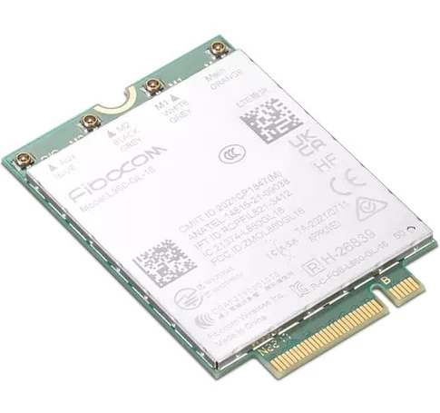 Lenovo 4XC1K04678 hálózati kártya Belső WWAN 1000 Mbit/s