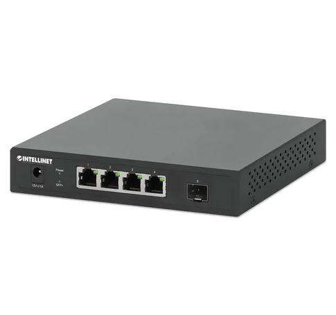 Intellinet 562058 hálózati kapcsoló Beállítást nem igénylő (unmanaged) 2.5G Ethernet (100/1000/2500) Fekete