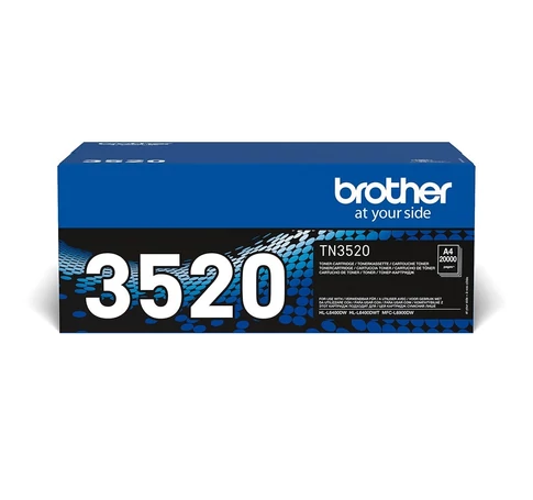 Brother TN-3520 festékkazetta 1 dB Eredeti Fekete