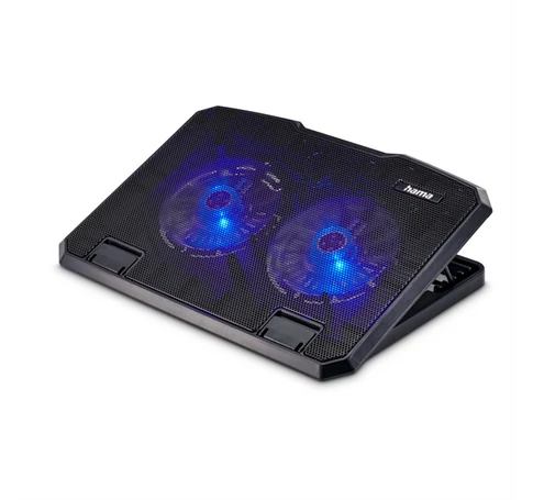 HAMA 126806, NOTEBOOK HŰTŐ "BLACK METAL", 15.6", FEKETE