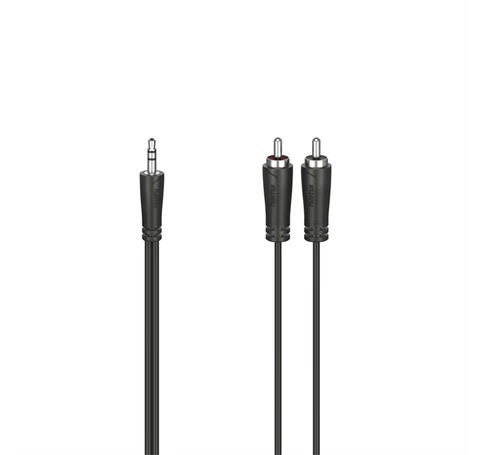 HAMA 205110, FIC 3,5MM JACK-2RCA ÖSSZEKÖTŐKÁBEL 1,5M