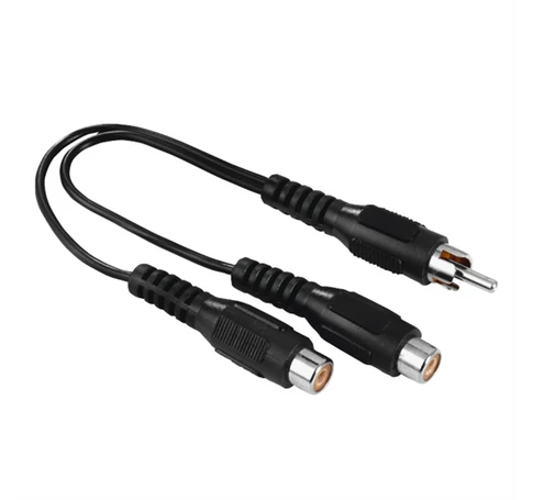 HAMA 205183, FIC RCA Y-ADAPTER 1 DUGÓ - 2 ALJ