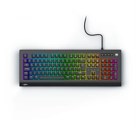 HAMA BILLENTYŰZET 217832, GAMING "URAGE EXODUS 600" MECHANIKUS BILLENTYŰZET, RGB, RED SWITCH
