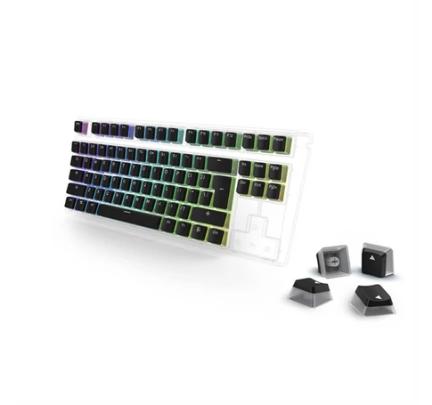 HAMA BILLENTYŰZET 217894, GAMING URAGE "DOUBLESHOT PBT KEYCAP" SZETT US/UK KIOSZTÁS