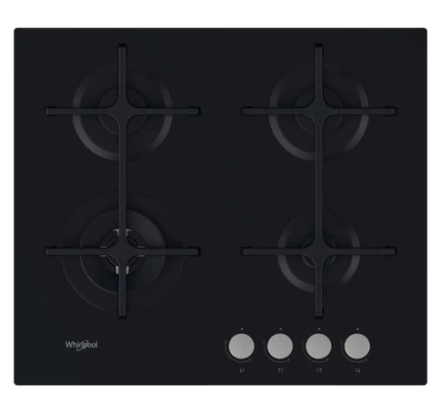 Whirlpool AKT 627/NB főzőlap Fekete Beépített gáz 4 zóna