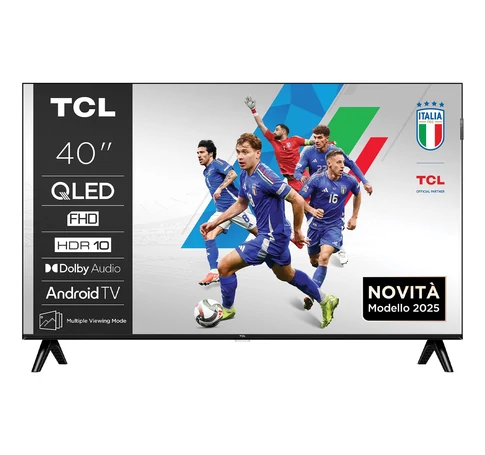 TCL S59K 40S59K TV 101.6 cm (40") Full HD Smart TV Wi-Fi Metallic