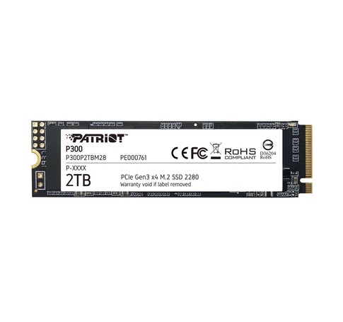 Patriot Memory P300 M.2 2000 GB PCI Express 3.0  NVMe