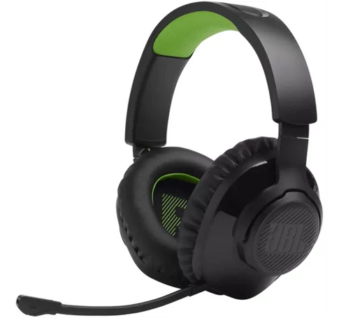 JBL Quantum 360X Gamer vezeték nélküli fejhallgató, Fekete (JBLQ360XWLBLKGRN)