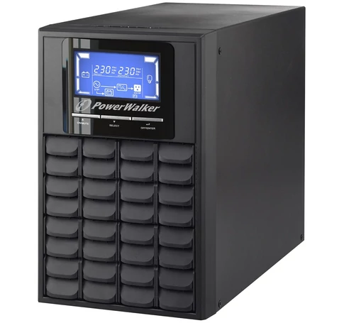 PowerWalker VFI 1000C LCD Double-conversion (Online) 1 kVA 800 W 3 AC outlet(s)