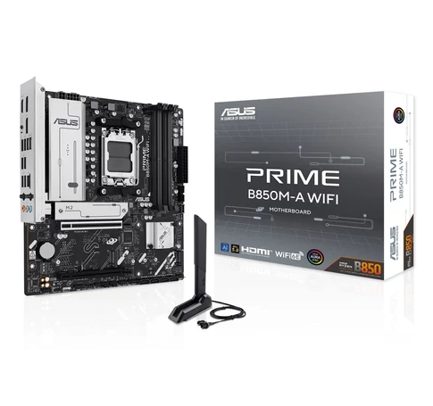 ASUS PRIME B850M-A WIFI AMD B850 Socket AM5 micro ATX