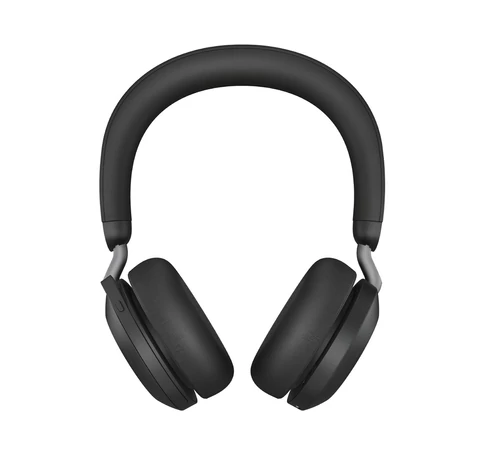 Jabra Evolve2 75 MS Link380c - wireless over-ear headphones with active noise cancellation, black