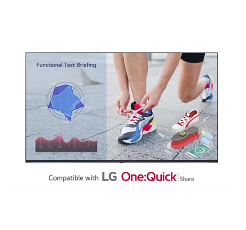 LG 16/7 Signage kijelző 50" 50UL3J, 3840x2160, 400 cd/m2, 3xHDMI/2xUSB/RS-232C/RJ45/Wi-Fi, hangszóró