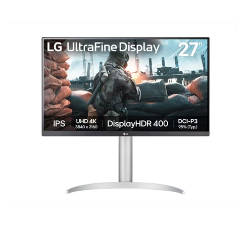 LG IPS monitor 27" 27UP650K, 3840x2160, 16:9, 400cd/m2, 5ms, HDMIx2/DisplayPort, Pivot