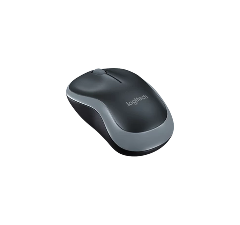 LOGITECH Egér - M185 Vezeték Nélküli Optikai Nano, Szürke