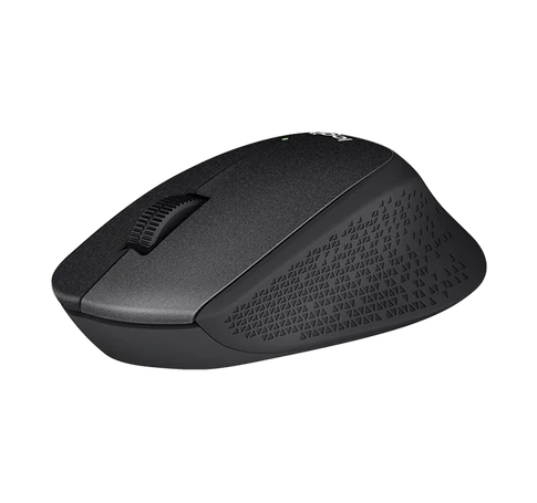 LOGITECH Egér - M330 Silent Plus Vezeték Nélküli Optikai, Fekete