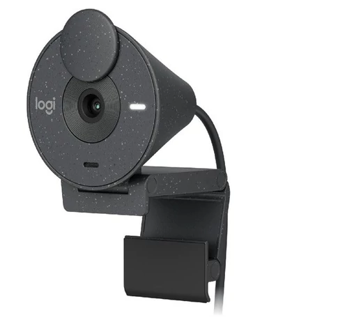 LOGITECH Webkamera - BRIO 300 HD 1080p Mikrofon USB-C, Grafitszürke