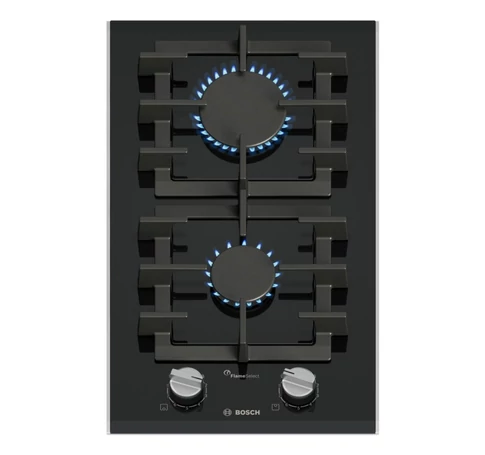 Bosch Serie 8 PRB3A6I40 hob Black Built-in 30 cm Gas 2 zone(s)