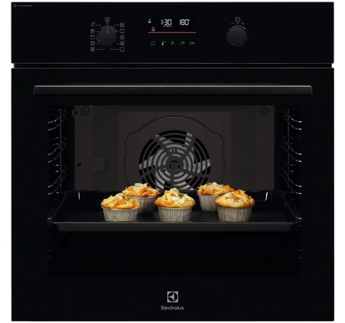 Electrolux EOD6F77WZ SteamBake 600 Catalysis Steam oven Black