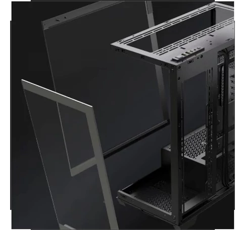 Corsair Midi Tower 3500X LXR LINK TG Black