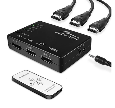 MEDIA-TECH Switch 5x HDMI 4K