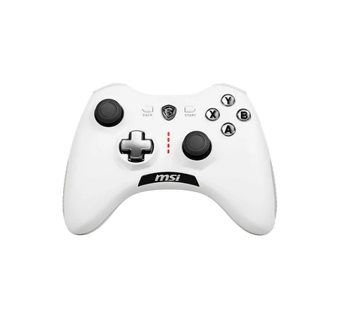 MSI ACCY Force GC20 V2 Wired Game Controller, White